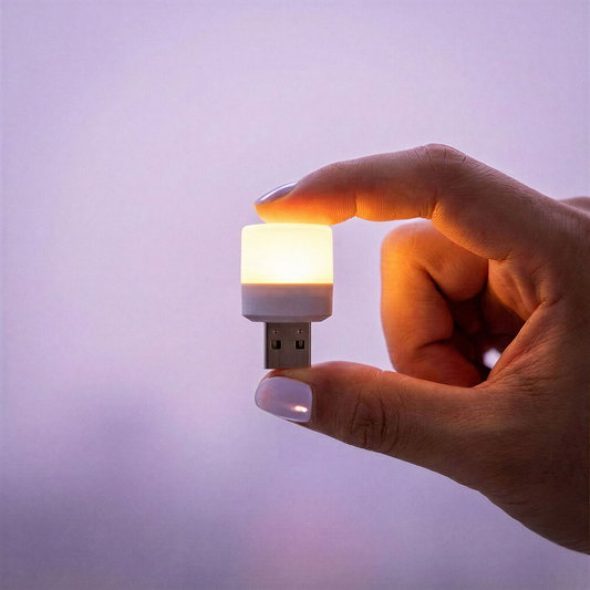Portable USB Plug-In Night Light