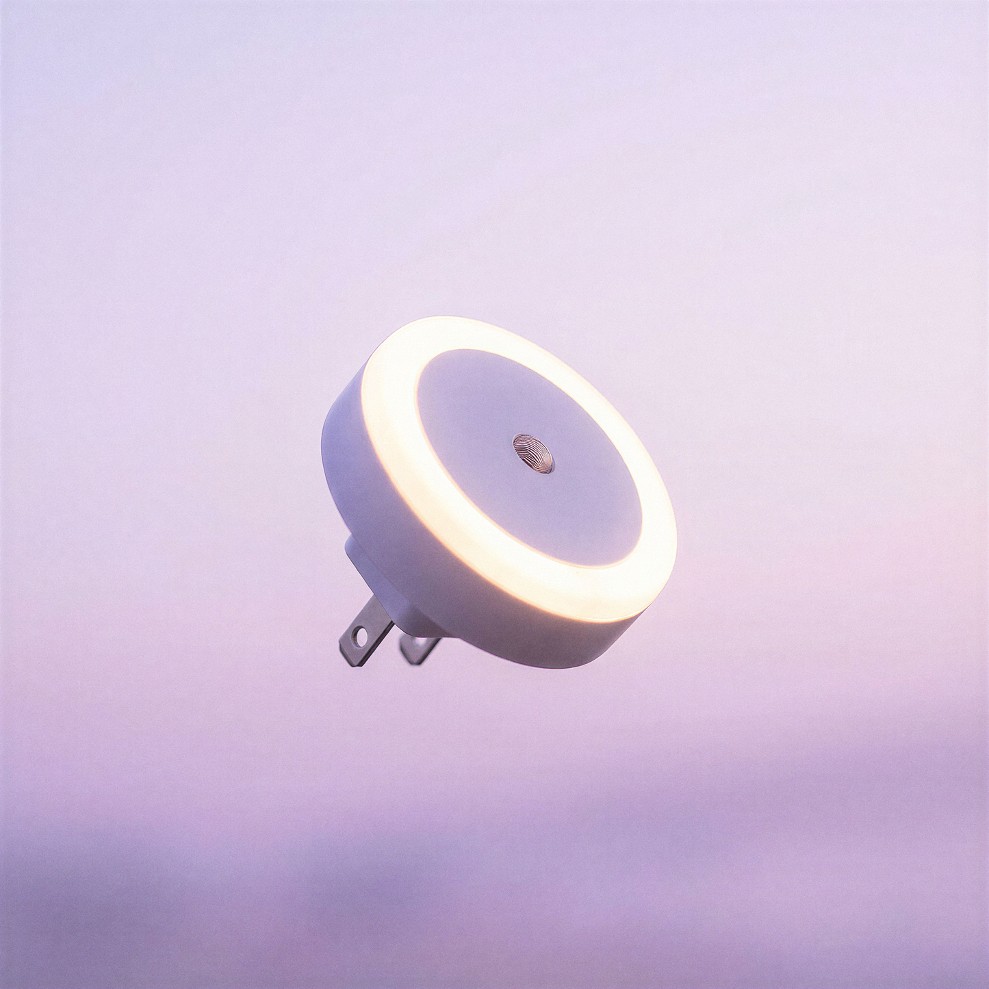 Round Smart Light Sensing Night Light