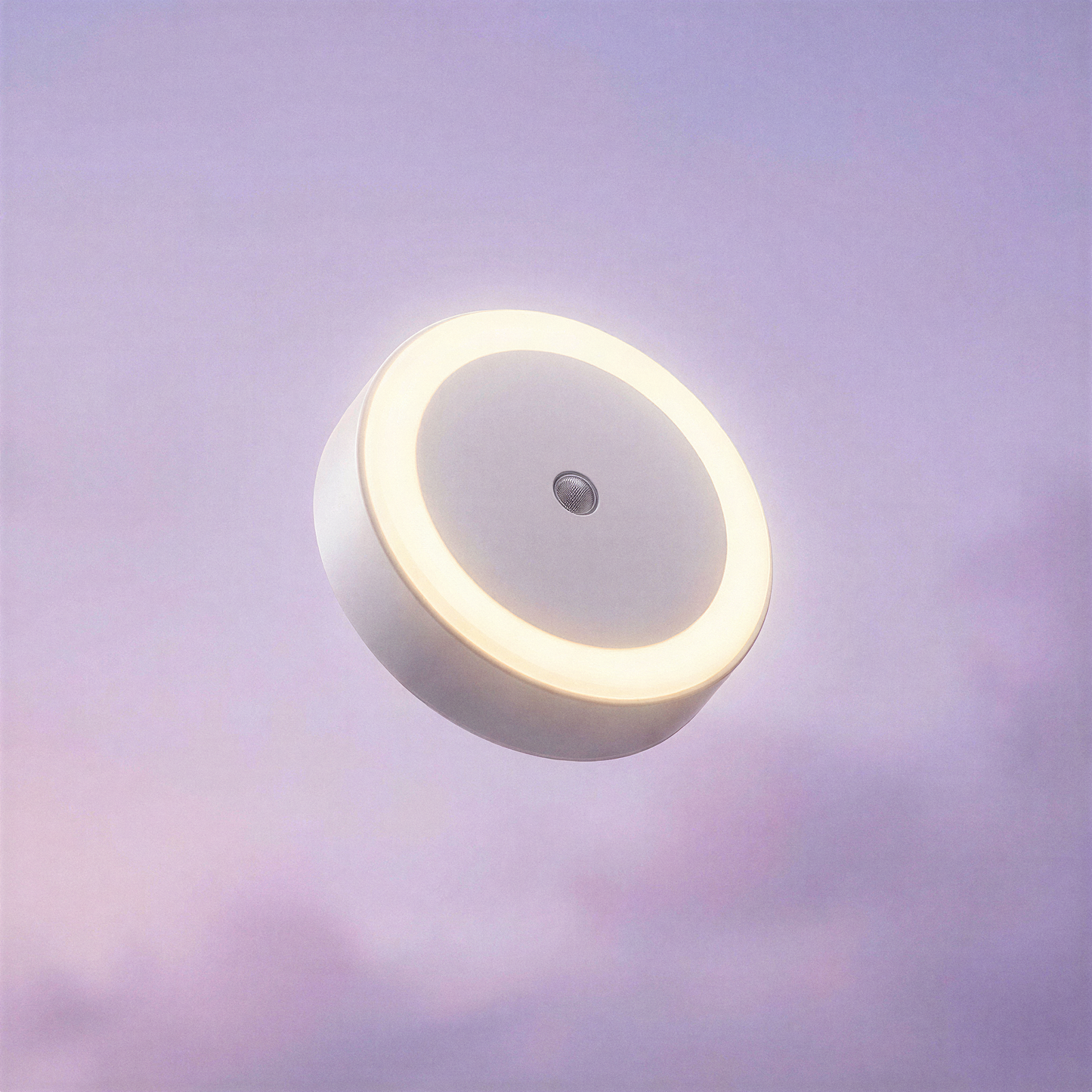 Round Smart Light Sensing Night Light