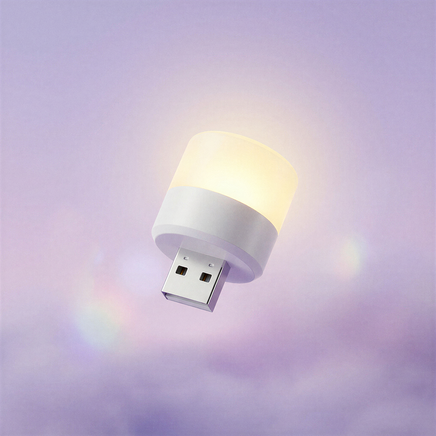 Portable USB Plug-In Night Light